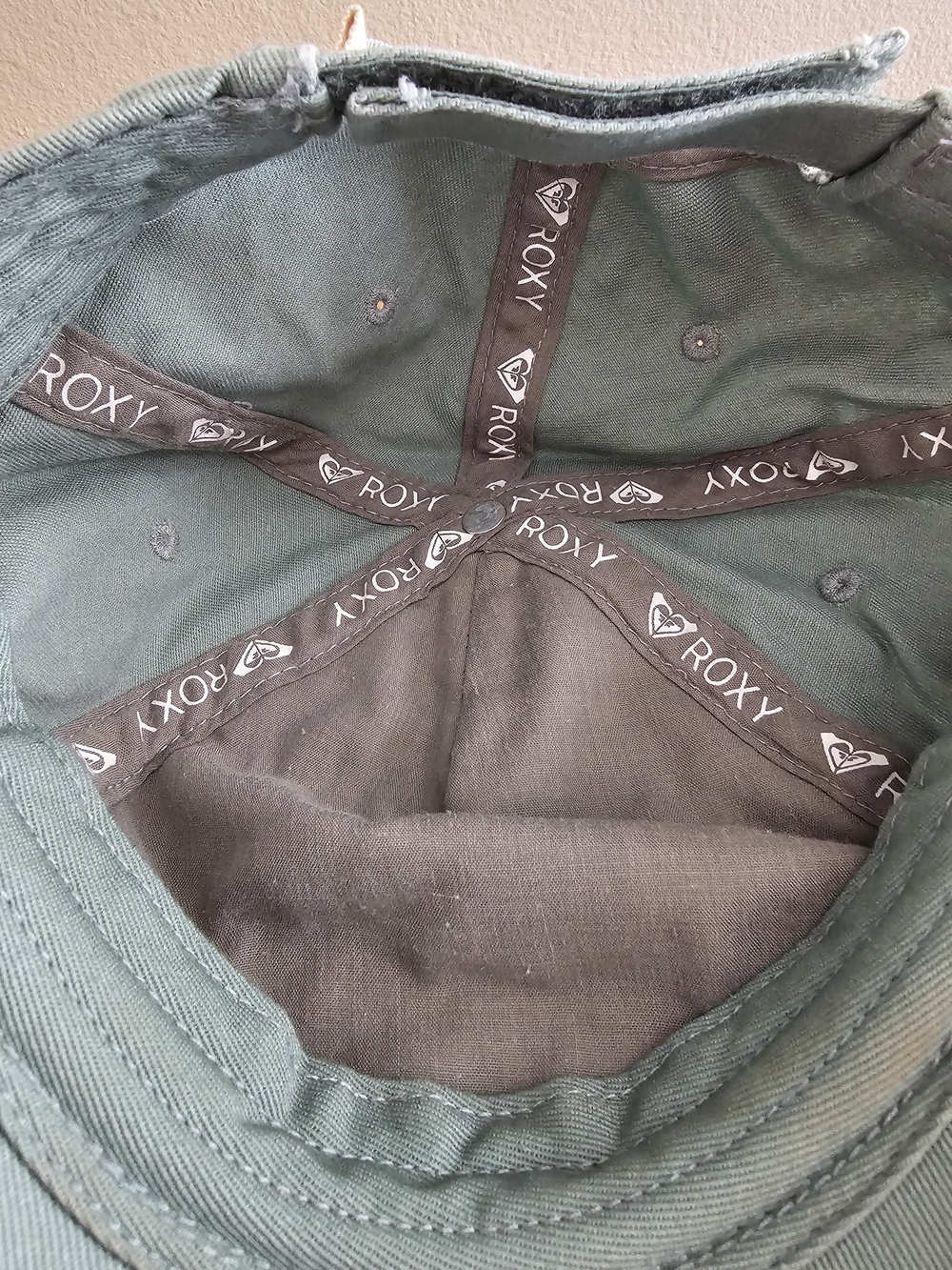 Roxy Sage Green 'Hawaii' Embroidered Baseball Cap - Picture 3 of 4
